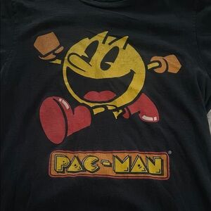Pac-Man Black Graphic T-Shirt